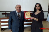 BDU-nun dosenti «Heydər zirvəsi» diplomu ilə təltif olunmuşdur