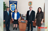 Şamaxı məktəb direktoru Ukraynada çox yüksək səviyyədə qarşılandı
